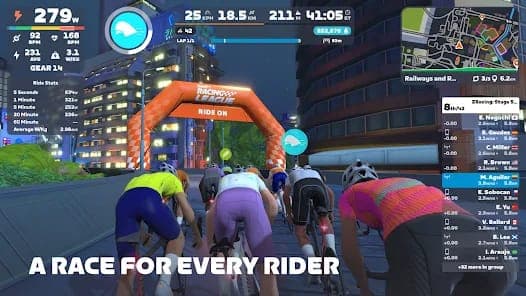 Zwift screenshot 2