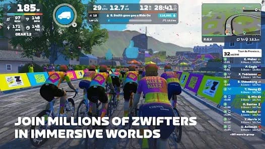 Zwift screenshot 3