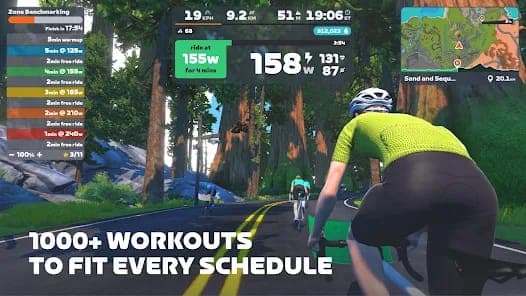 Zwift screenshot 4