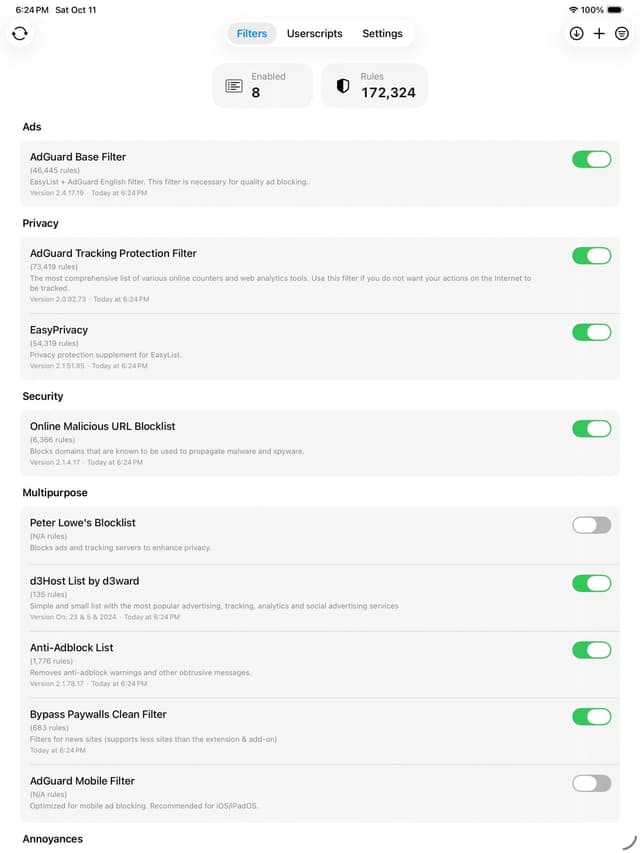 wBlock screenshot 4