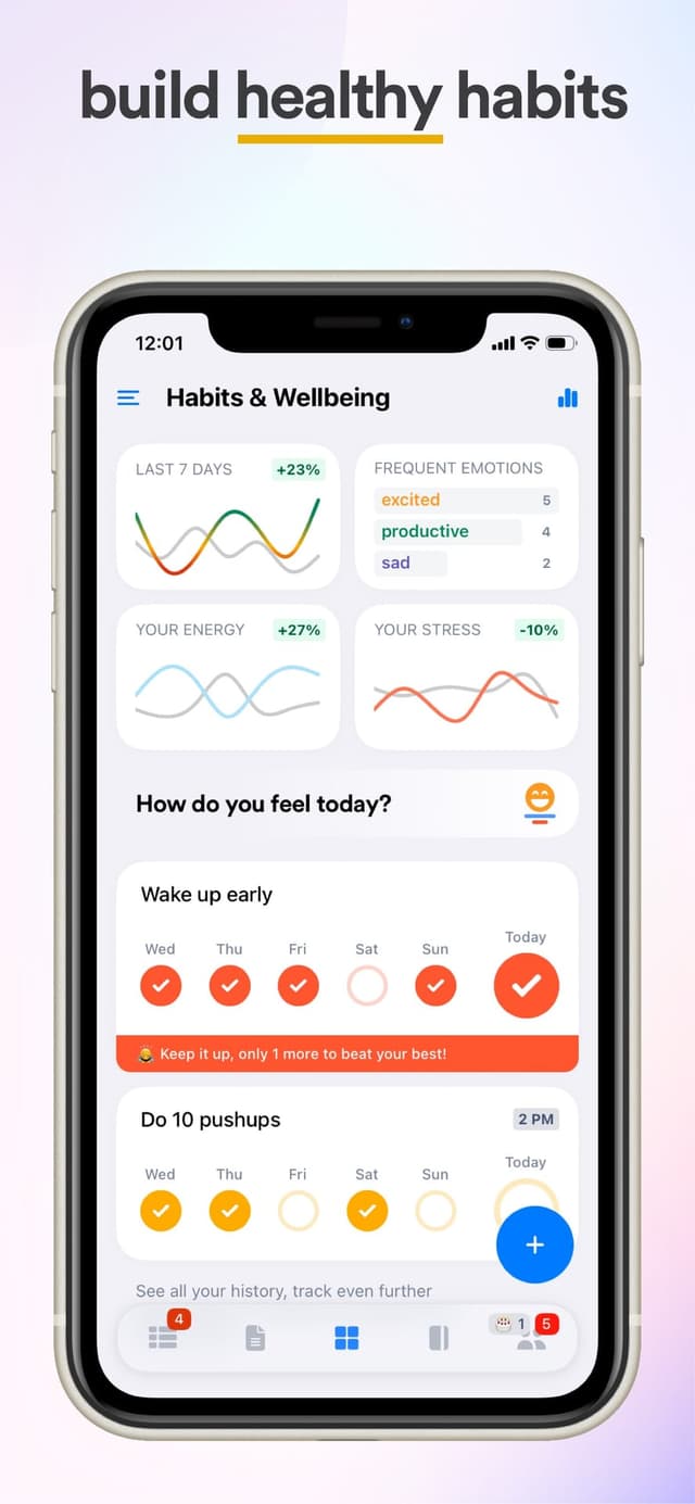 Lunatask screenshot 2