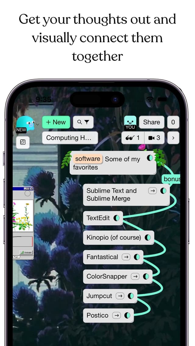 Kinopio screenshot 2