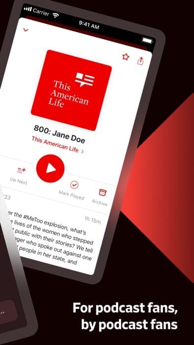 Pocket Casts screenshot 2