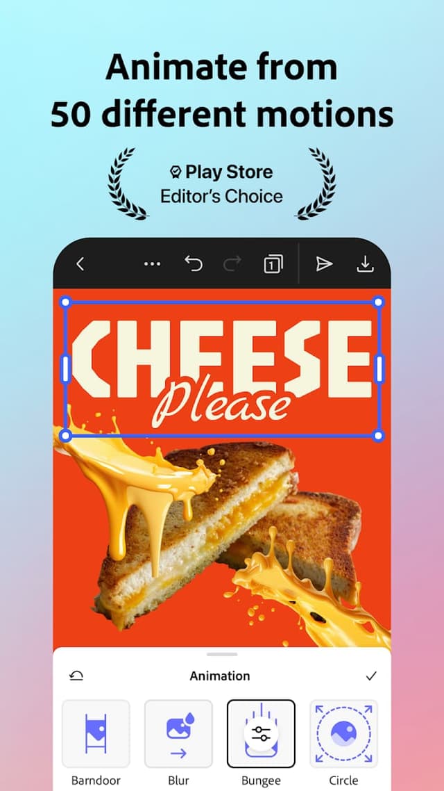 Adobe Express screenshot 1