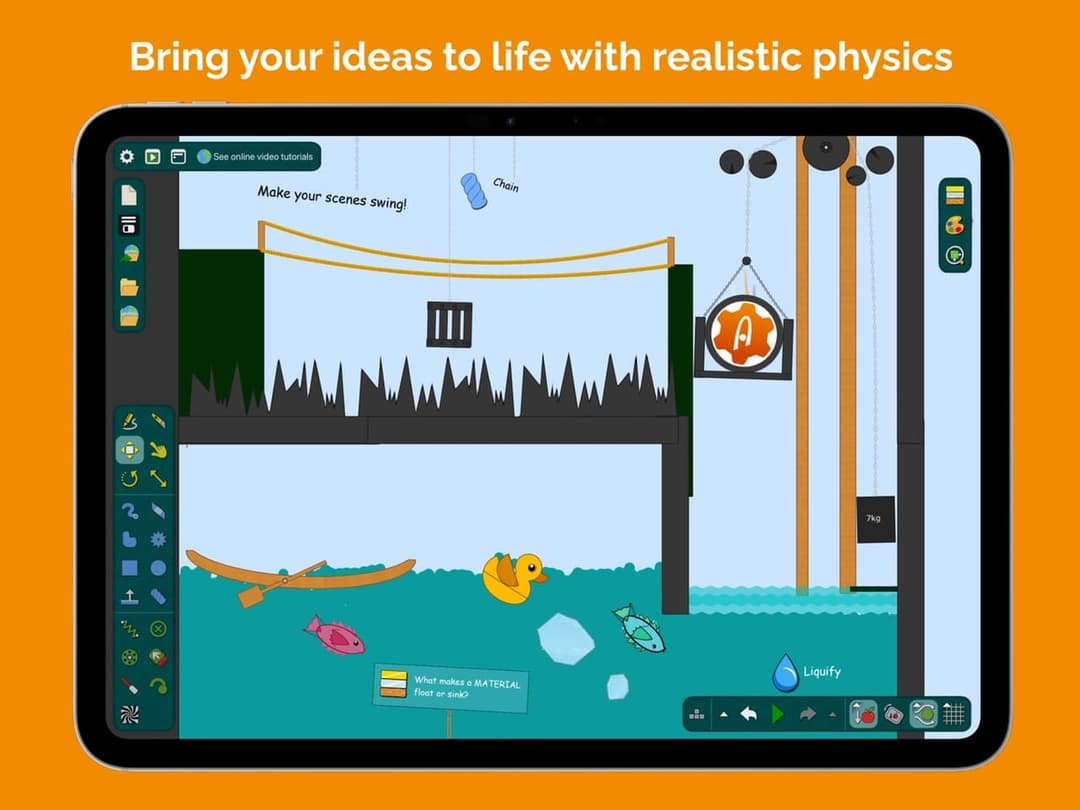 Algodoo screenshot 1
