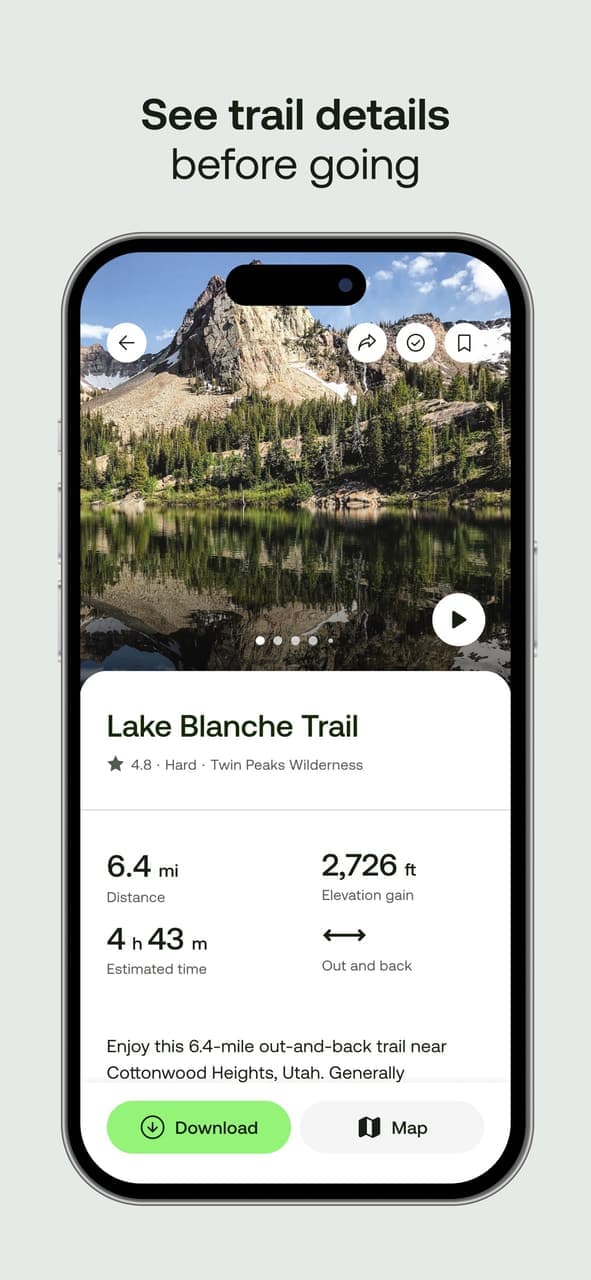 AllTrails screenshot 3