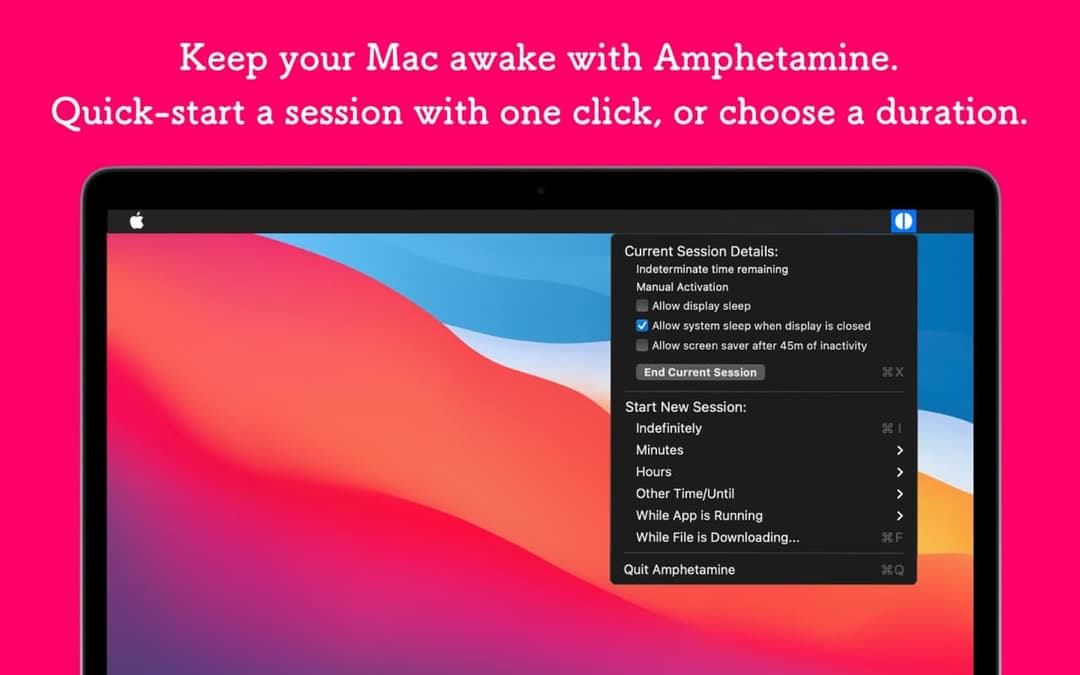 Amphetamine screenshot 1