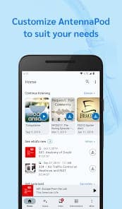 AntennaPod screenshot 1