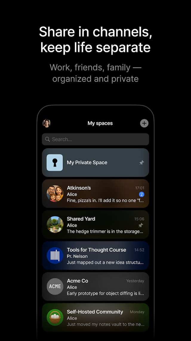 Anytype screenshot 3