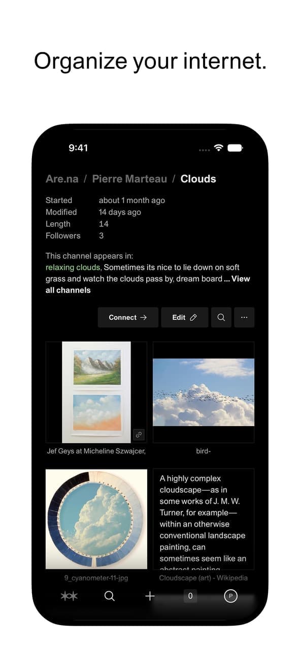 Are.na screenshot 1