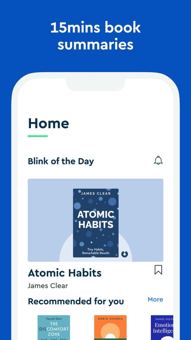 Blinkist screenshot 2
