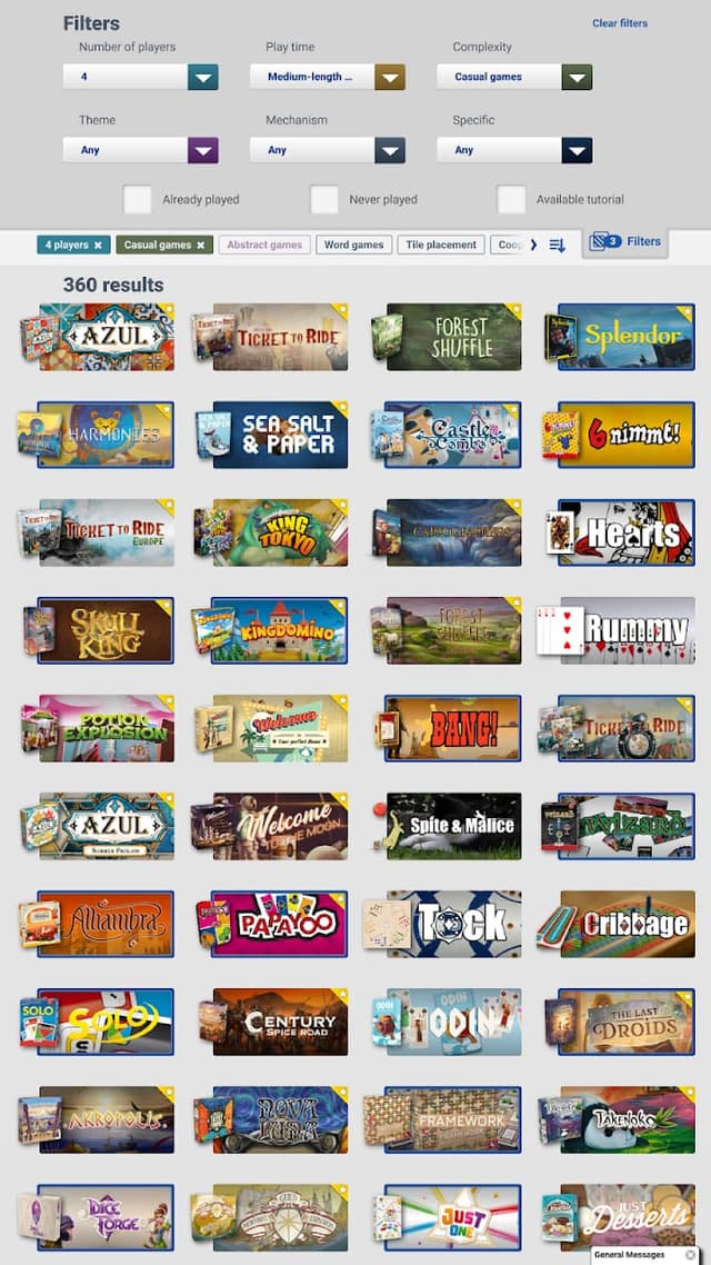 Board Game Arena screenshot 2