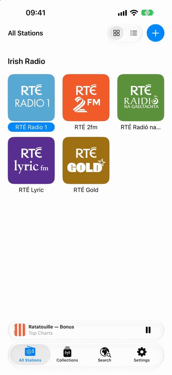 Broadcasts screenshot 1