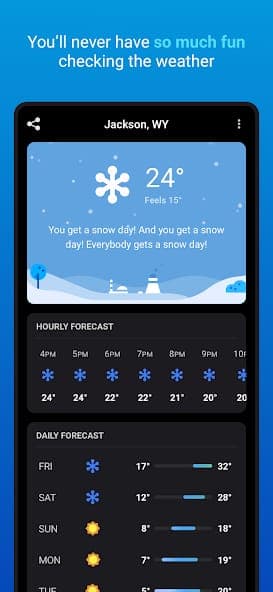 CARROT Weather screenshot 3