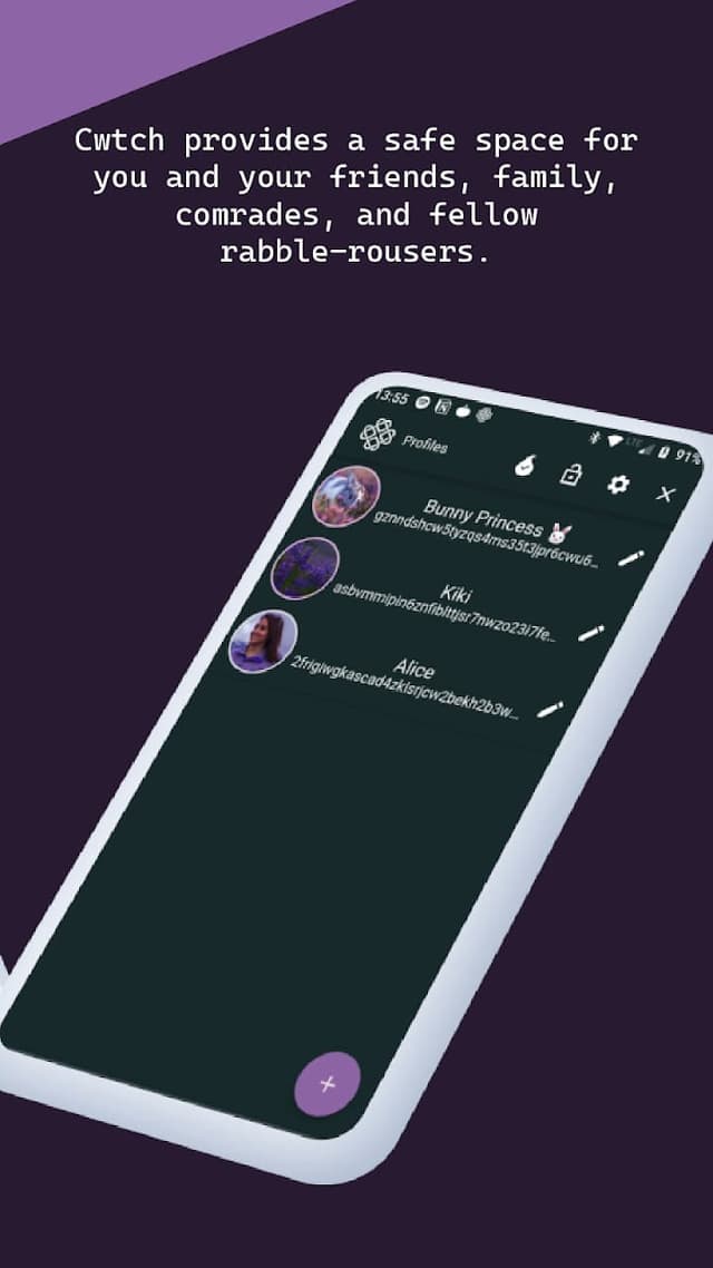 Cwtch screenshot 4