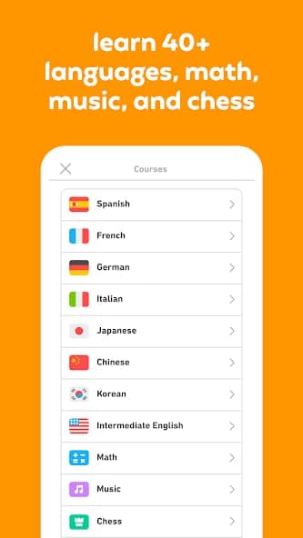 Duolingo screenshot 1
