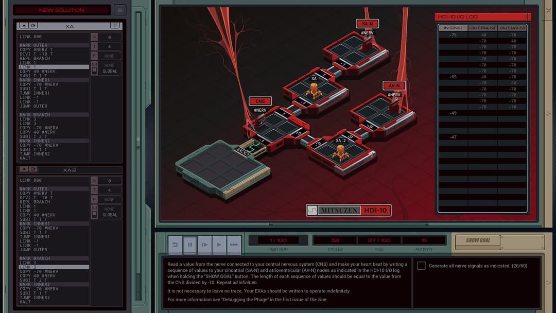 Exapunks screenshot 1