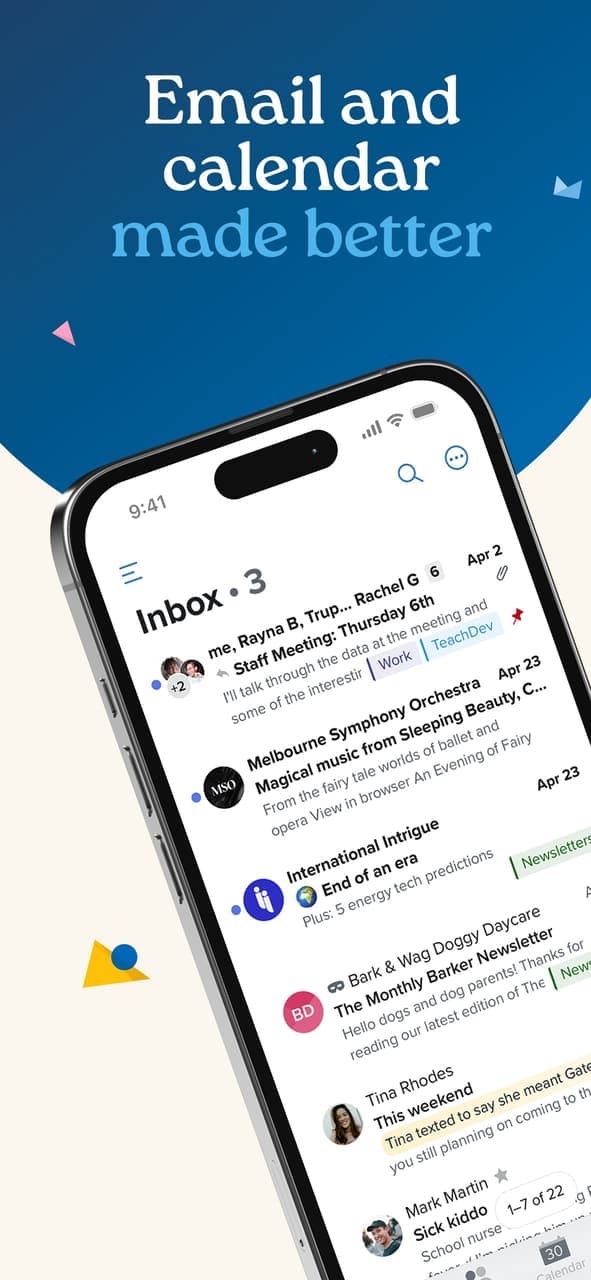 Fastmail screenshot 1