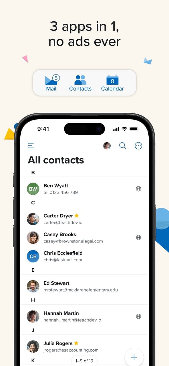 Fastmail screenshot 4