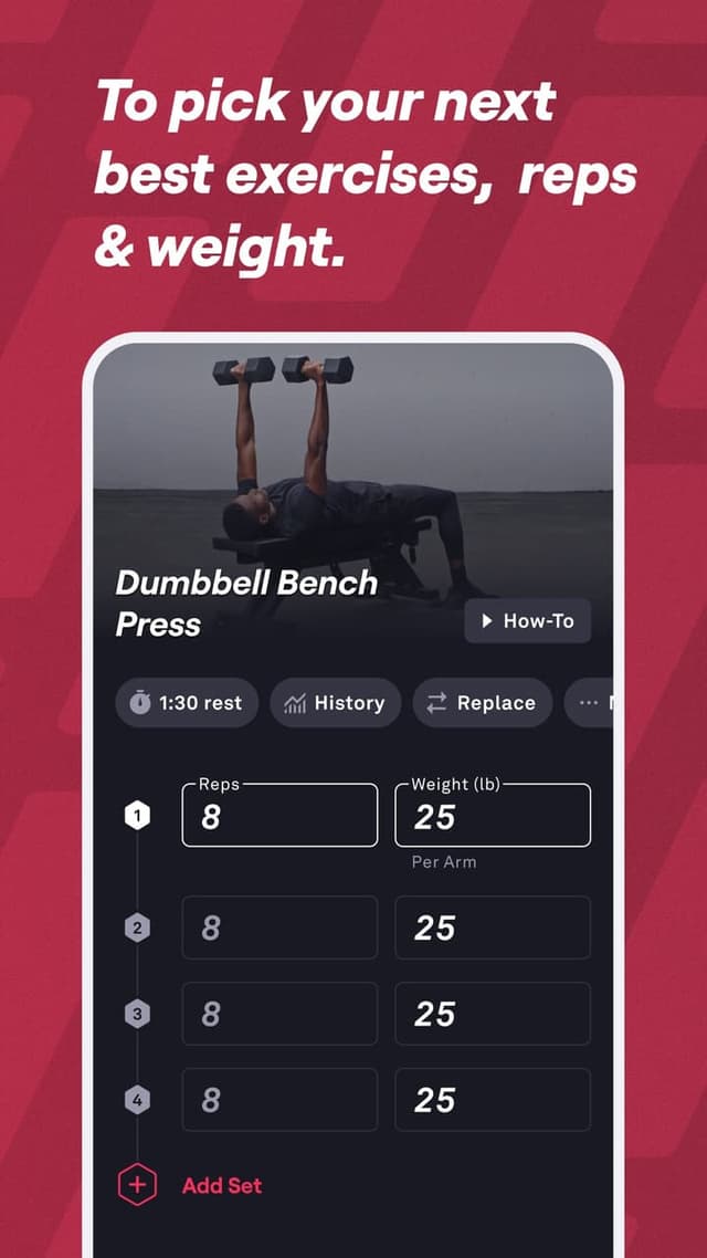 Fitbod screenshot 4