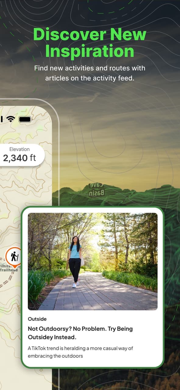 Gaia GPS screenshot 3
