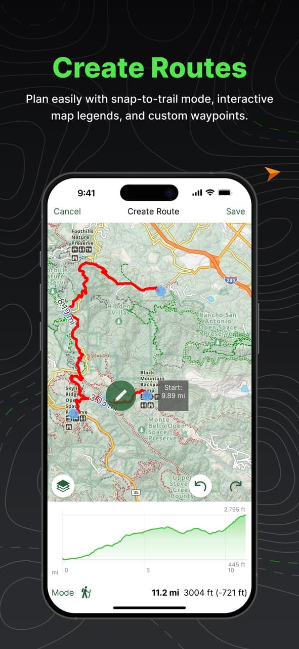Gaia GPS screenshot 4