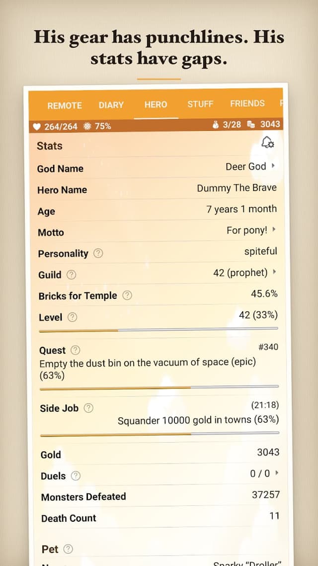 Godville screenshot 3