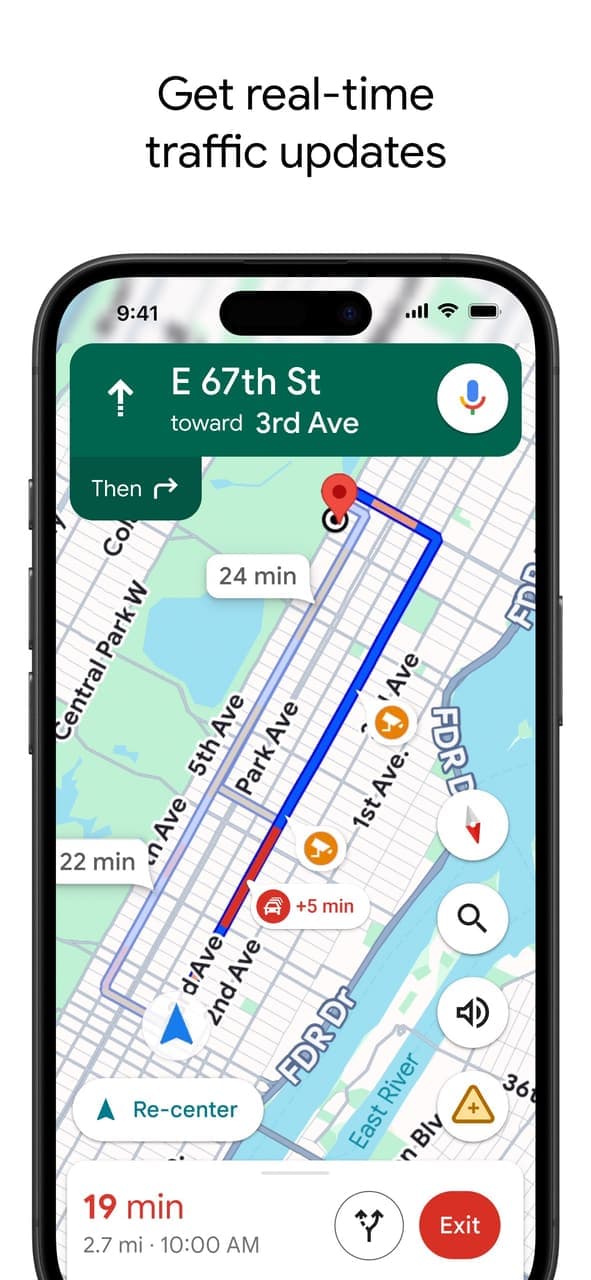 Google Maps screenshot 3