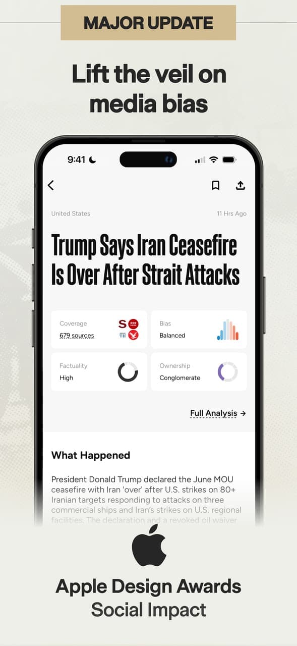 Ground News screenshot 1