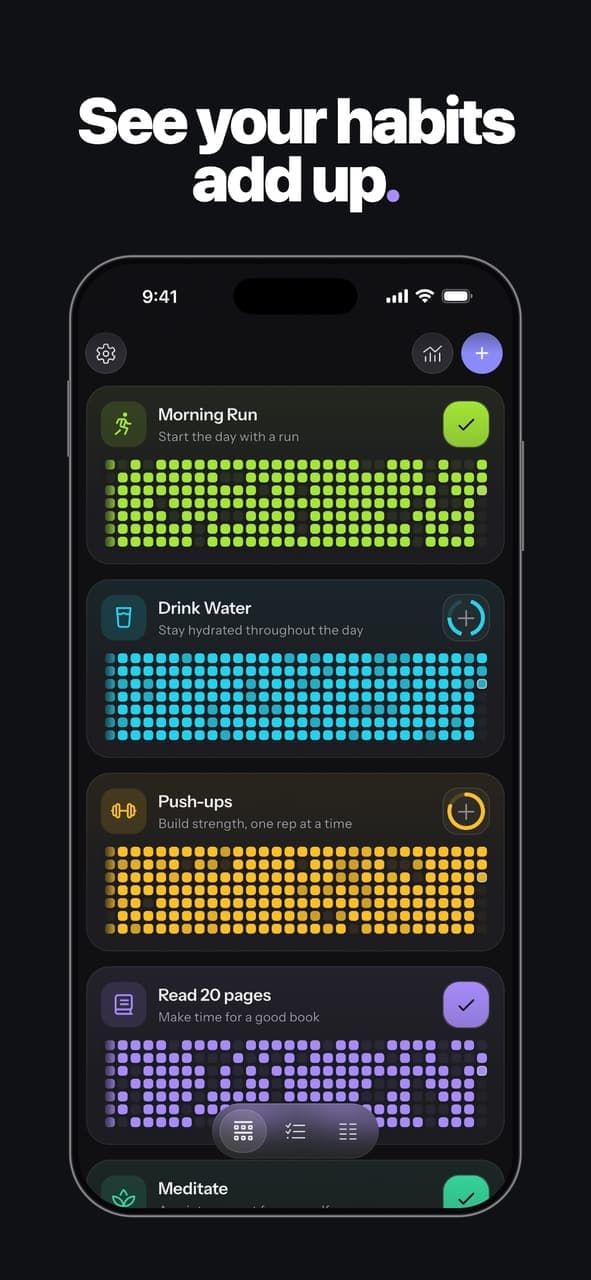 HabitKit screenshot 1