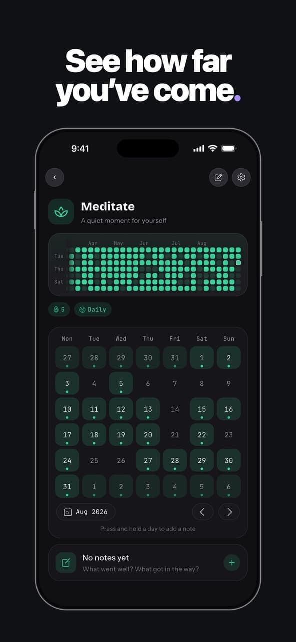 HabitKit screenshot 4