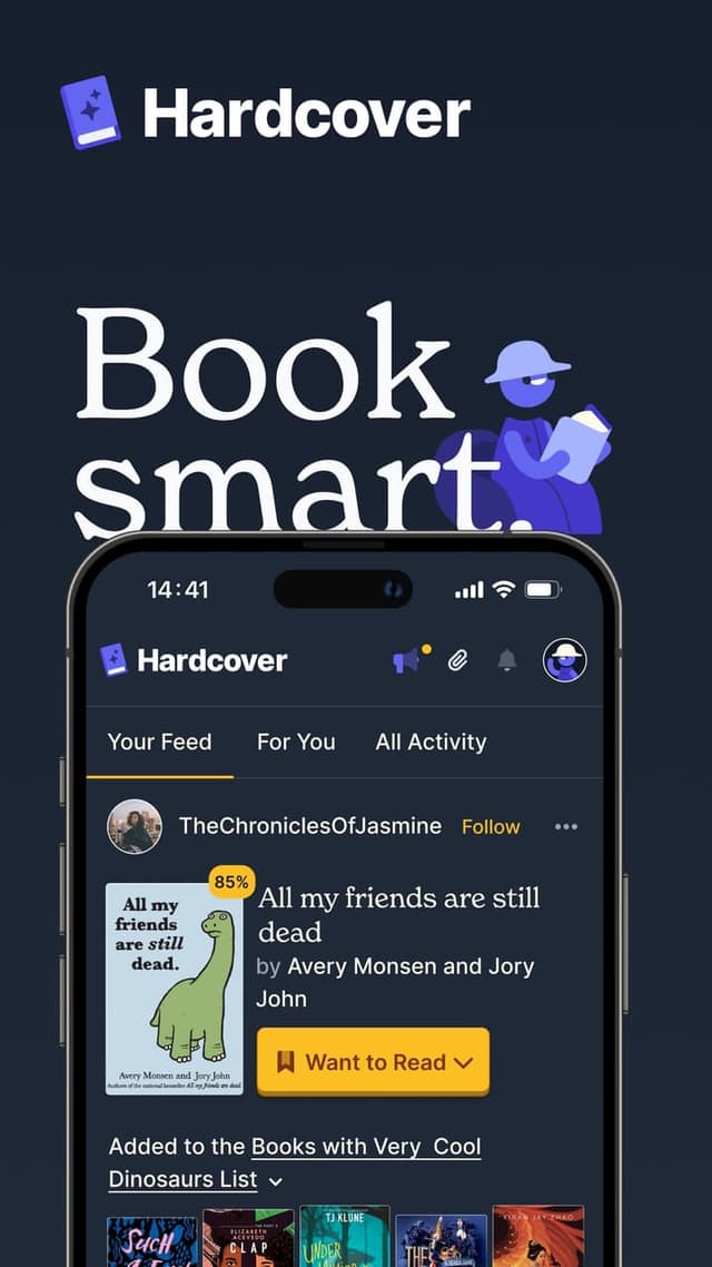 Hardcover screenshot 1