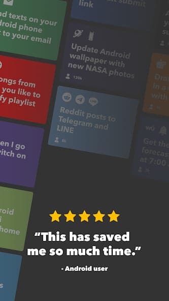 IFTTT screenshot 2
