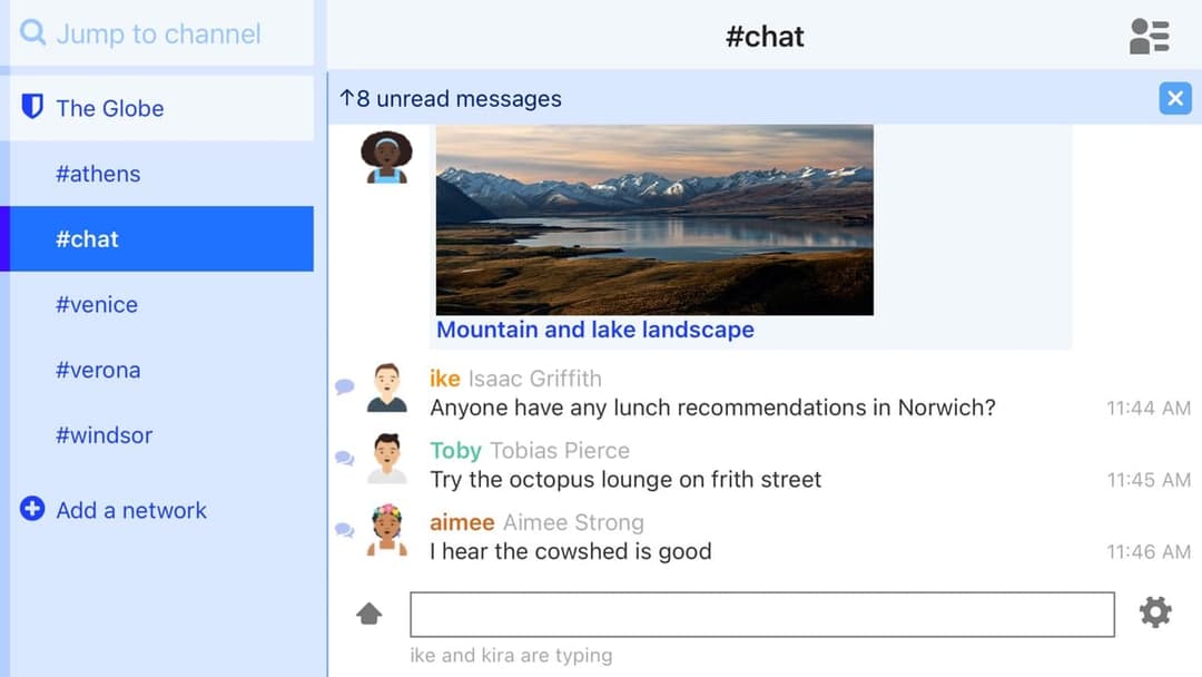 IRCCloud screenshot 1
