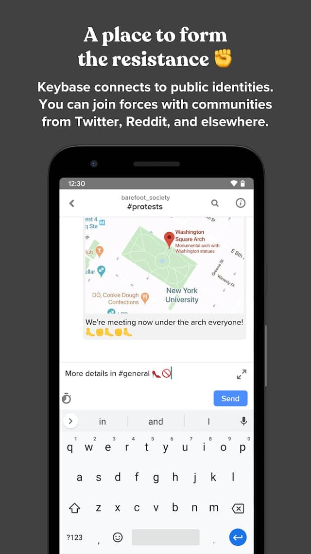Keybase screenshot 4