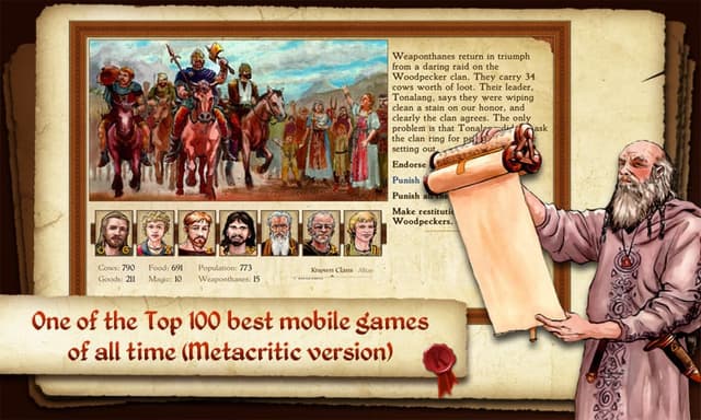 King of Dragon Pass screenshot 1