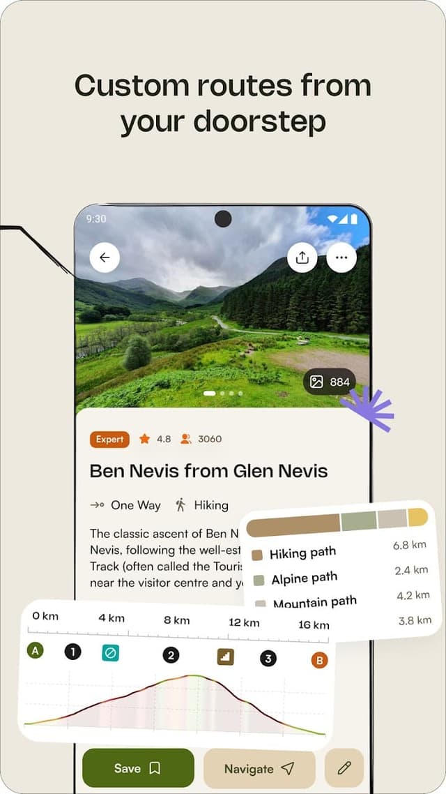 Komoot screenshot 2