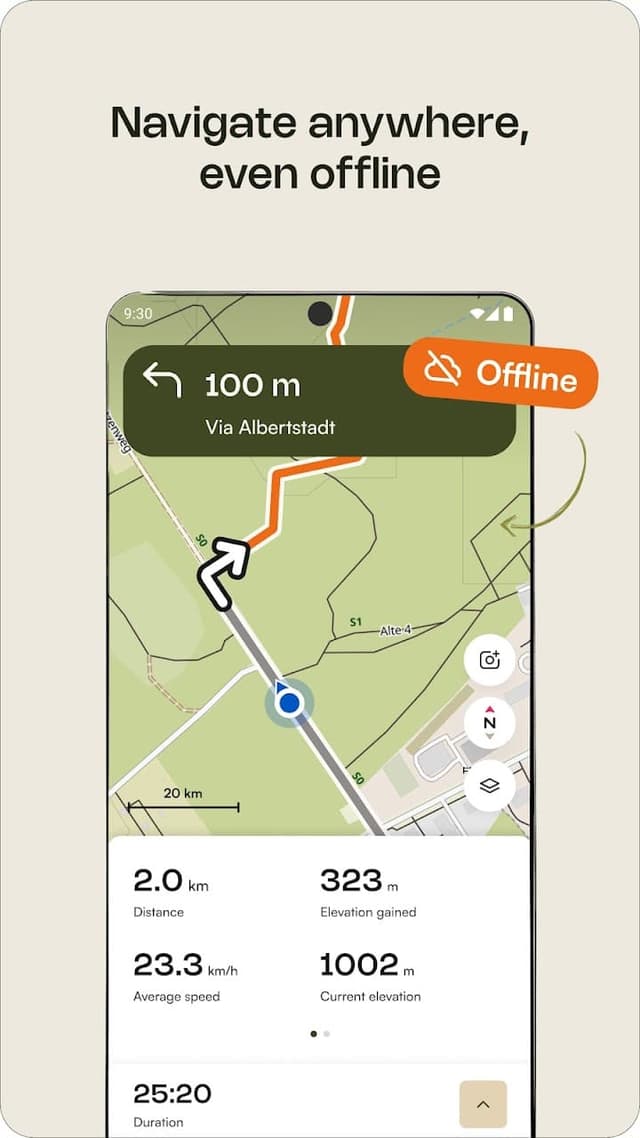Komoot screenshot 3