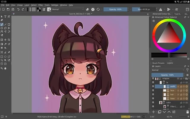 Krita screenshot 4