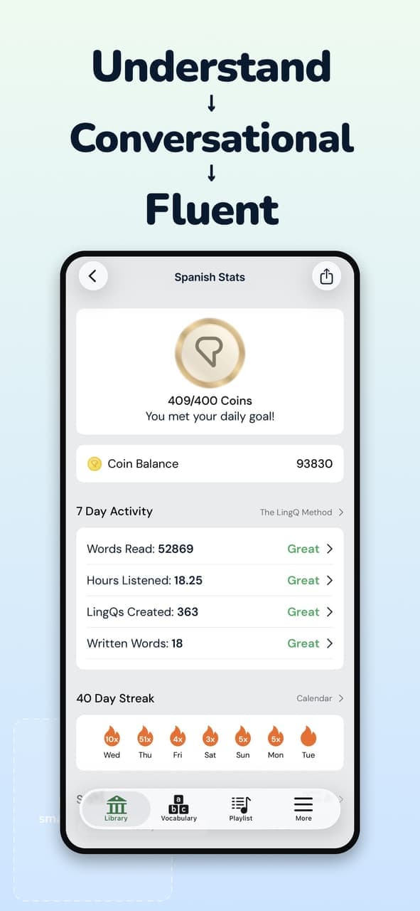 LingQ screenshot 2