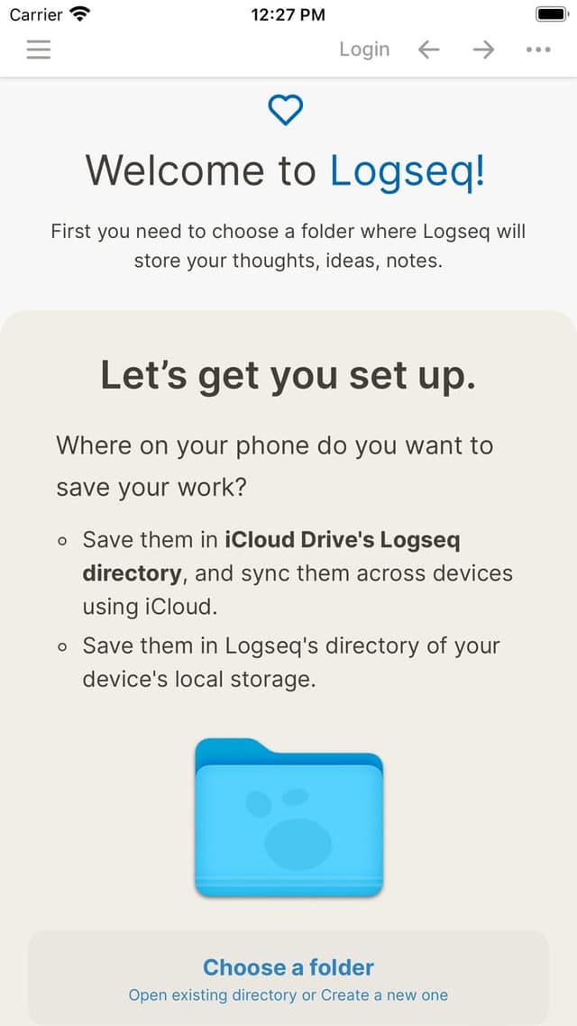 Logseq screenshot 1