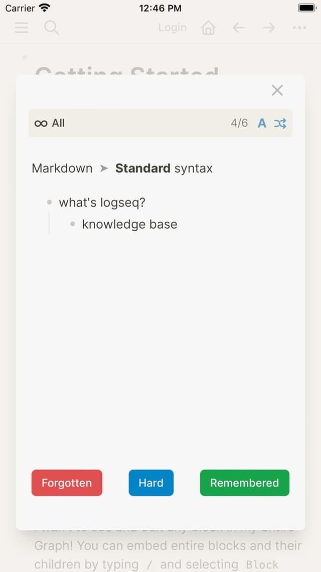 Logseq screenshot 4