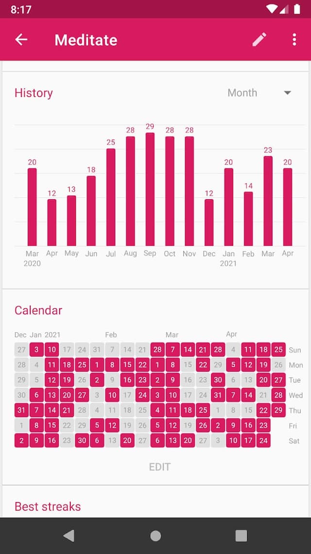 Loop Habit Tracker screenshot 3