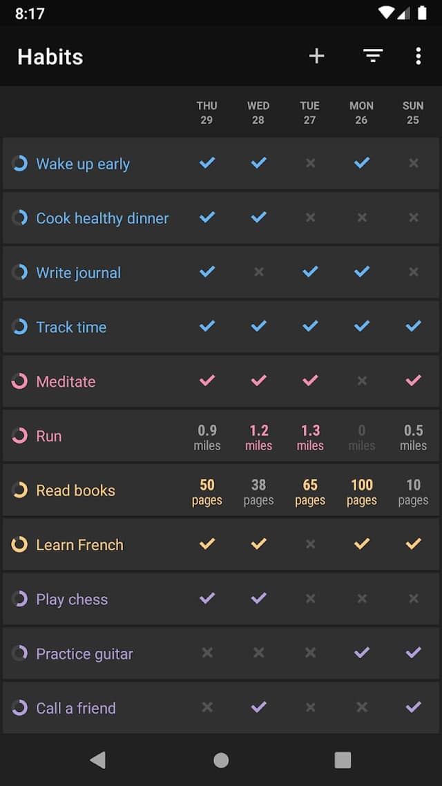 Loop Habit Tracker screenshot 4
