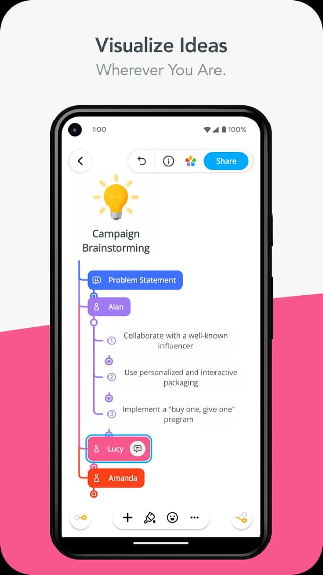 MindMeister screenshot 2