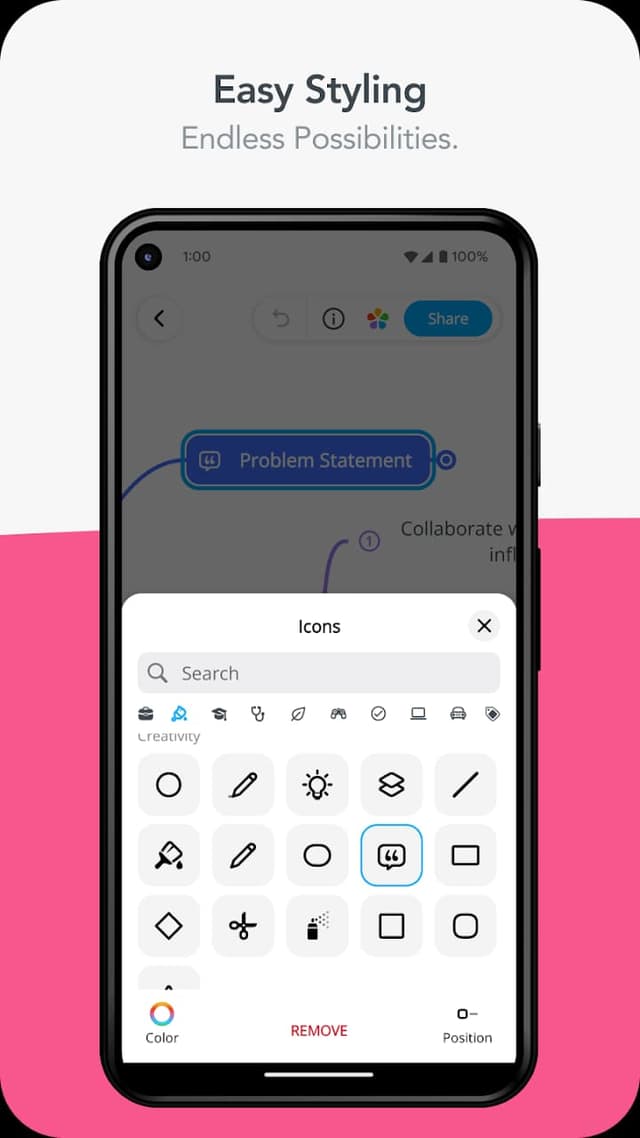 MindMeister screenshot 4