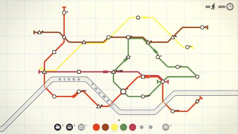 Mini Metro screenshot 2