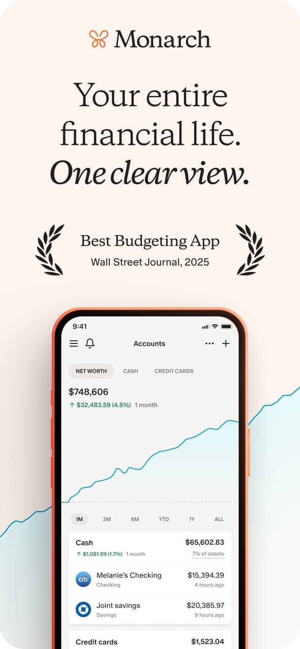 Monarch Money screenshot 1
