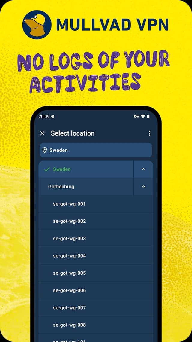 Mullvad VPN screenshot 4