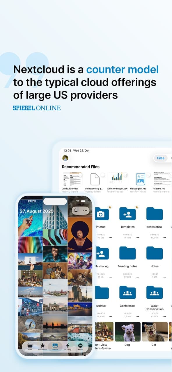 Nextcloud screenshot 2